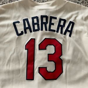 Authentic Majestic Jersey vintage style 13 Cabrera